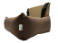Car seat for dogs DUO Brown with orthopedic mattress - Car seat size: 70cm x 40cm