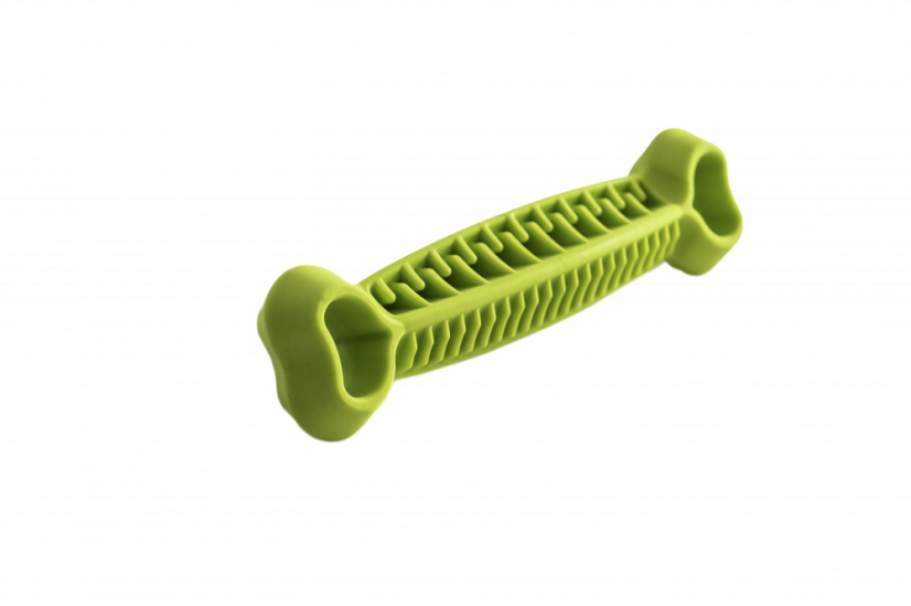 FIBOO Dentální plnící hračka pro psy Fiboone dental - žlutá