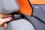 KARDIFF Kardimat Activ - Ochranný autopotah pro psa na přední sedadlo (šedá/oranžová)