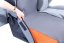 KARDIFF Kardimat Activ - Ochranný autopotah pro psa na přední sedadlo (šedá/oranžová)