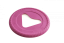 FIBOO Lietajúci tanier pre psy Frisboo 25 cm - ružový
