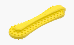 FIBOO Dentální hračka pro psy Fiboone puppy - žlutá