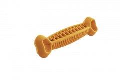 FIBOO Dentální plnící hračka pro psy Fiboone dental - oranžová