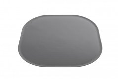 FIBOO Podložka pod misku (32cm × 32cm) - svetlo sivá