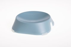 FIBOO Plytká miska pre psy z recyklovaných PET fliaš - svetlo modrá