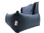 Car seat for dogs DUO Blue with orthopedic mattress - Car seat size: 50cm x 40cm