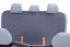 KARDIFF Ochranný kryt pro přepravu psů Anti Slip s bočnicemi na zip - černá/šedá - Velikost Anti Slip s bočnicemi na zip: M : 133cm x 157cm