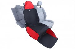 KARDIFF Kardimat Activ - Ochranný autopotah pro psa na přední sedadlo (černá/červená)